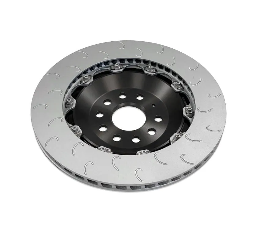 034 Motorsport 2-Piece Floating Rear Brake Rotor 350mm Upgrade - VW/Audi / MQB / 8V / A3 / S3 / RS3 / TT / Golf R