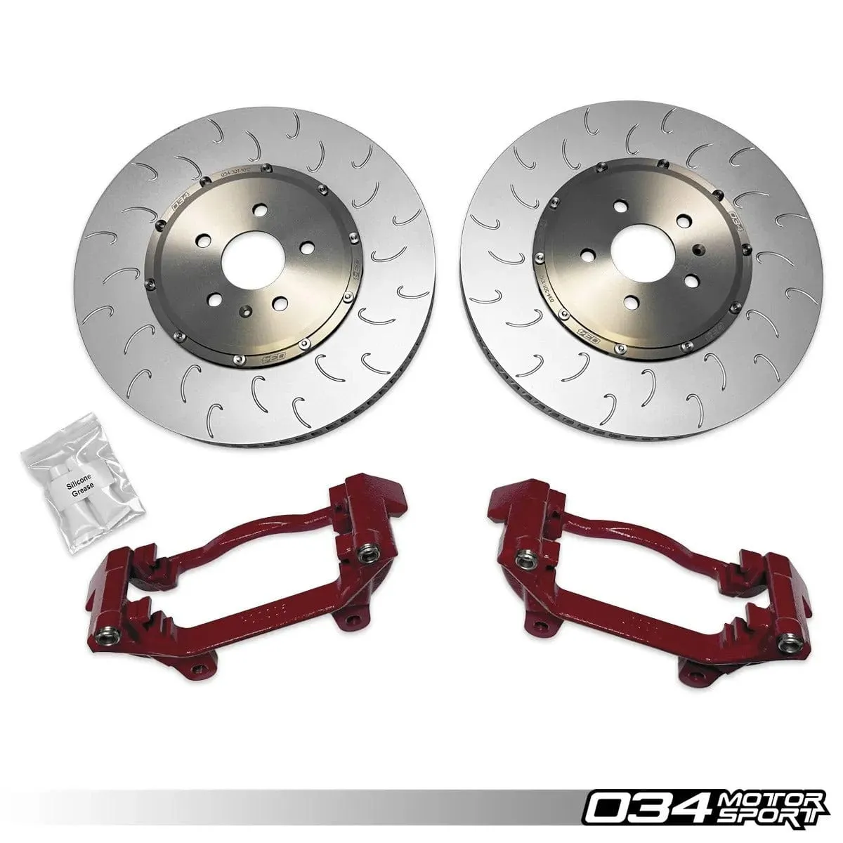 034Motorsport 2-Piece Floating Front Brake Rotor 375mm Upgrade - VW/Audi / Mk8 / R / 8Y / S3