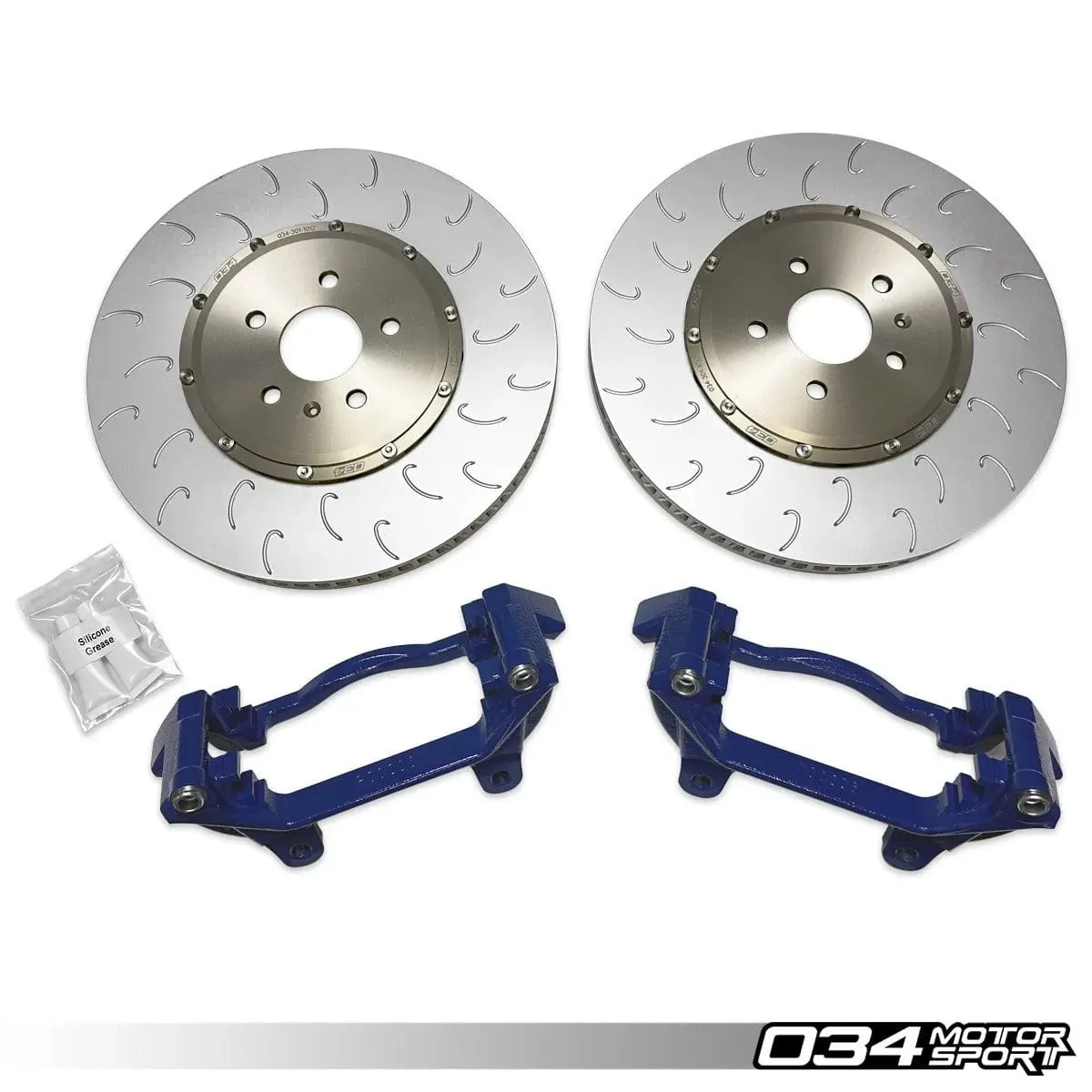 034Motorsport 2-Piece Floating Front Brake Rotor 375mm Upgrade - VW/Audi / Mk8 / R / 8Y / S3