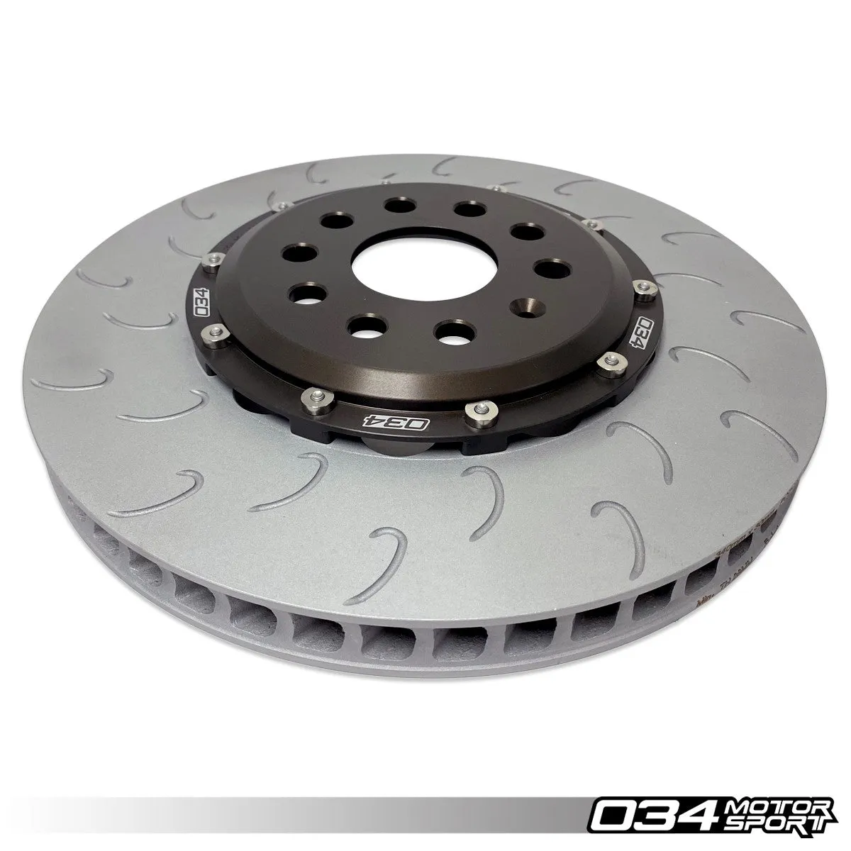 034Motorsport 2-Piece Floating Front Brake Rotor Upgrade (MQB w/ 340mm Rotors)