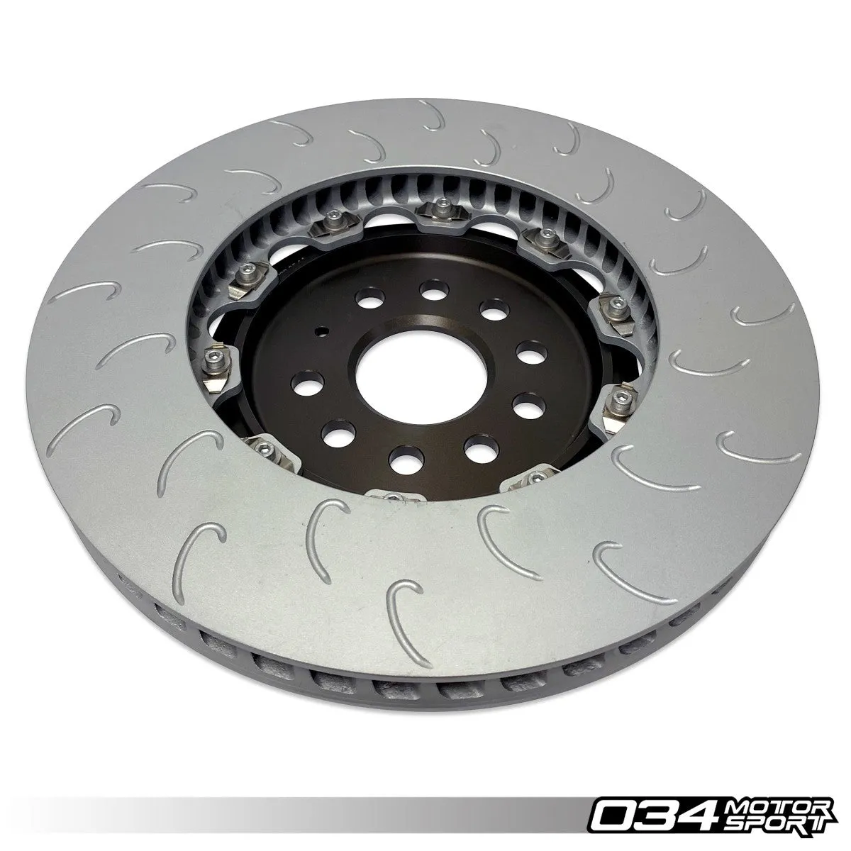 034Motorsport 2-Piece Floating Front Brake Rotor Upgrade (MQB w/ 340mm Rotors)