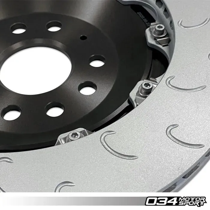 034Motorsport 2-Piece Floating Rear Brake Rotor (350mm) - VW/Audi MQB 2.0T/2.5T