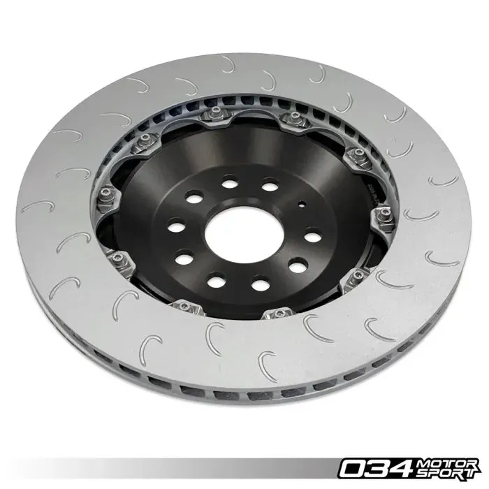 034Motorsport 2-Piece Floating Rear Brake Rotor (350mm) - VW/Audi MQB 2.0T/2.5T