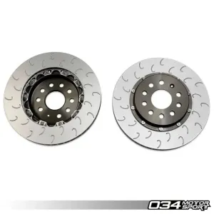 034Motorsport 2-Piece Floating Rear Brake Rotor Kit (310mm) - VW/Audi MQB/e