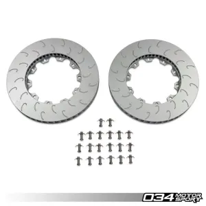 034Motorsport Replacement Front Rotor Ring Set (340mm) - VW/Audi MQB 2.0T