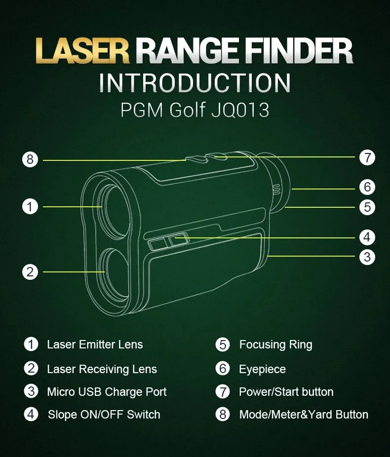 600 Yard Laser Rangefinder