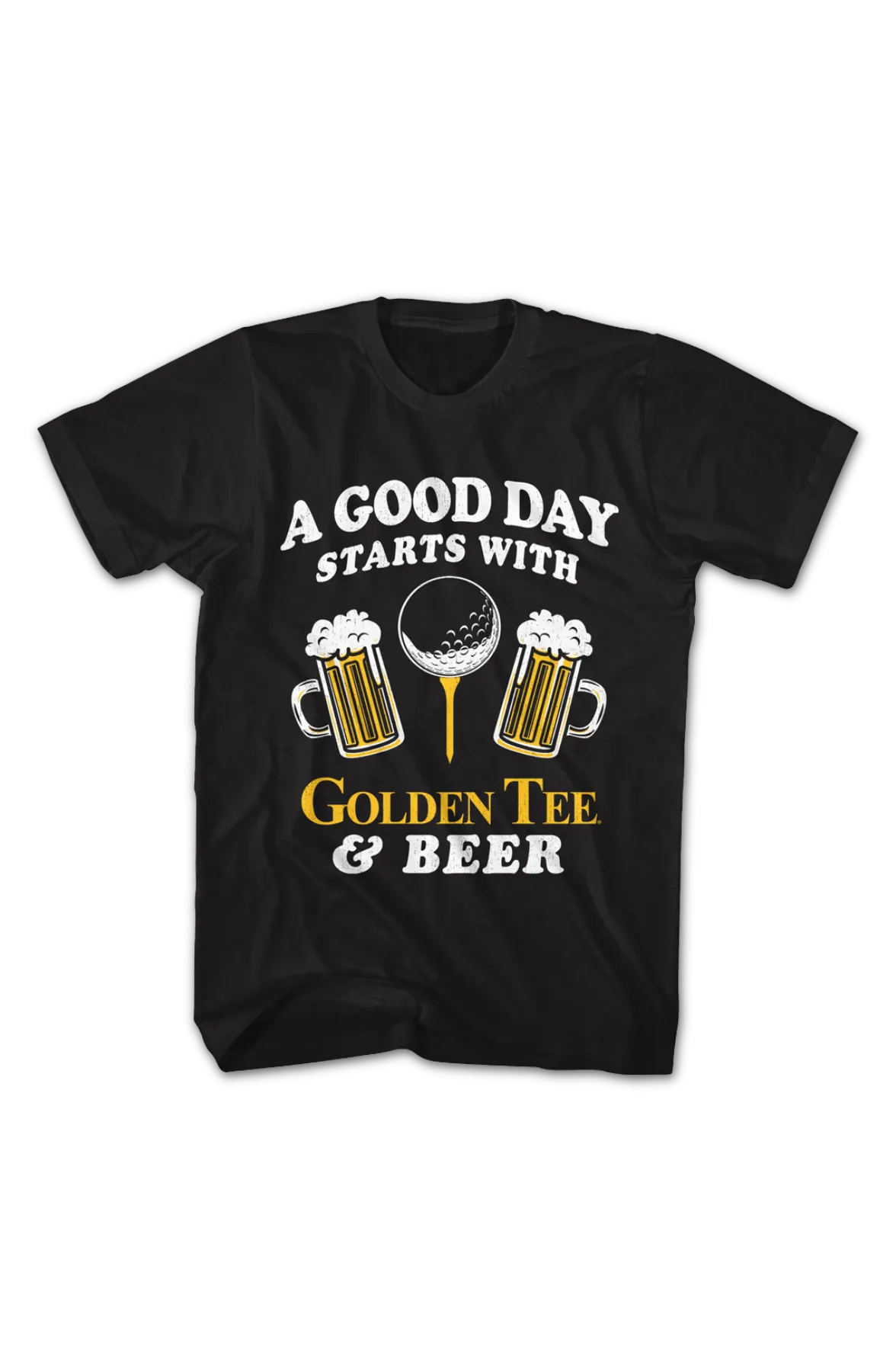 A Good Day Golden Tee Golf T-Shirt