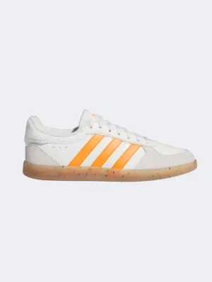 Adidas Breaknet Sleek Women Sportswear Shoes White/Orange