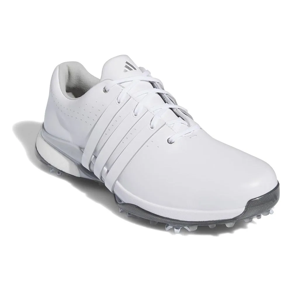 Adidas Golf Tour360 24 Golf Shoes, Footwear White/Silver Metallic 10