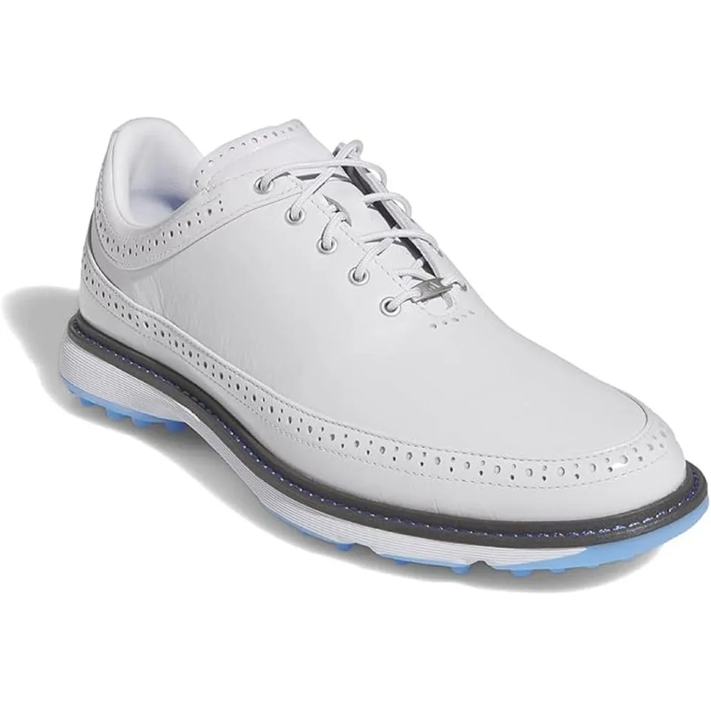 adidas MDH25 Men's MC80 Spikeless Golf Shoe, Dash Grey/Matte Silver/Blue Burst, 9.5