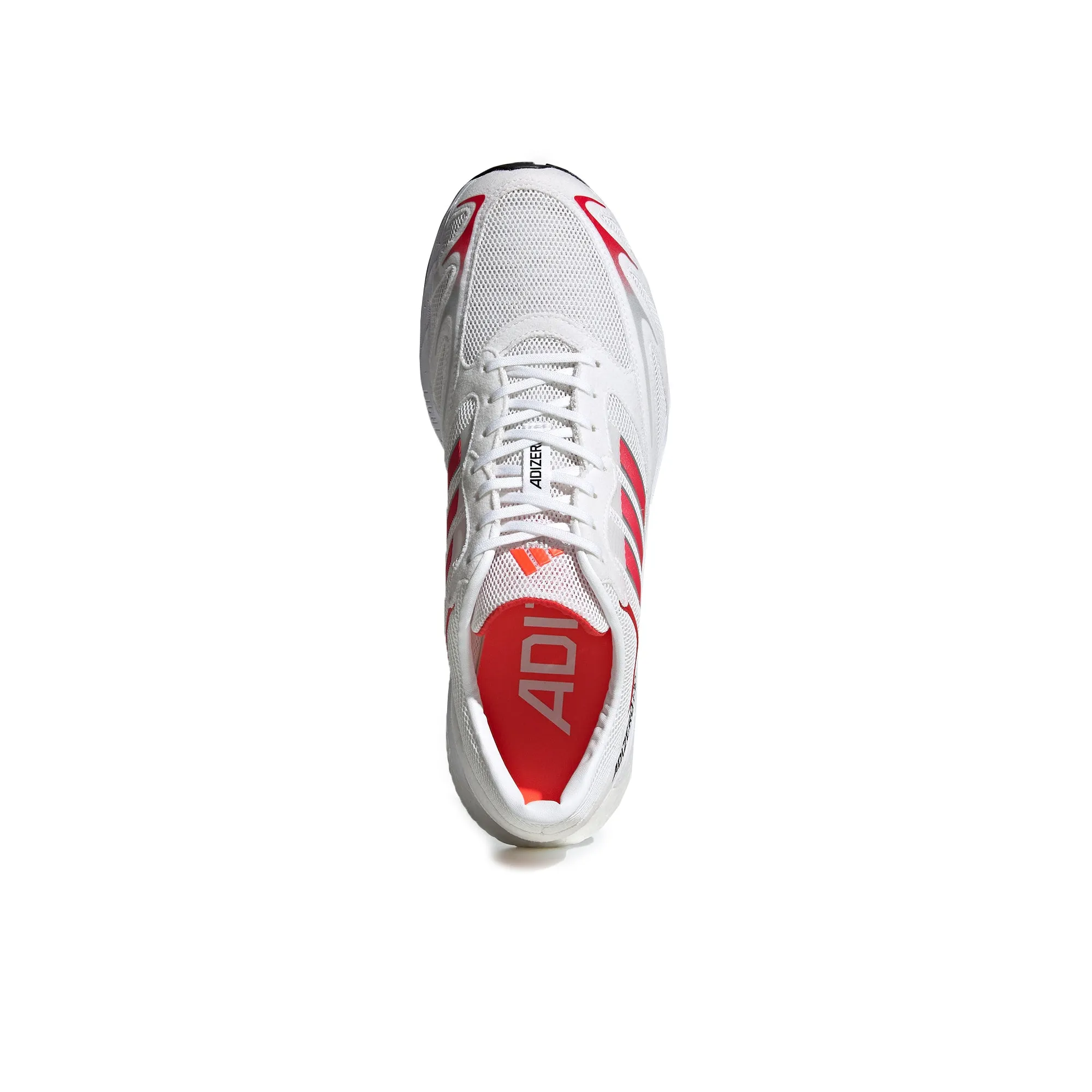 Adidas Mens Adizero Pro DNA Shoes 'White/Red'