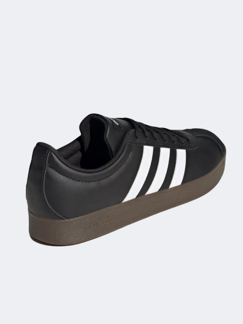 Adidas Vl Court Base Men Sportswear Shoes Black/White/Brown