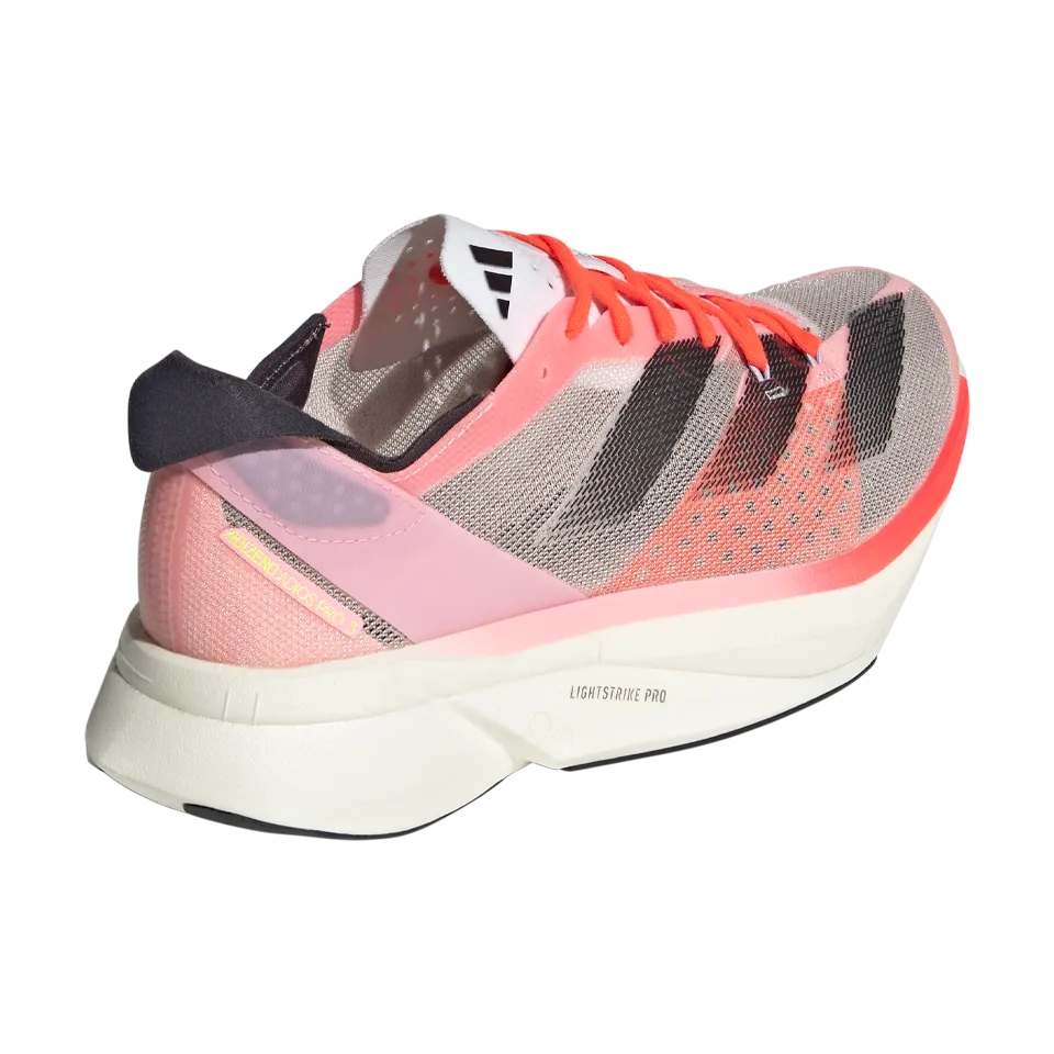 adidas Women's Adizero Adios Pro 3 Pink Spark/Aurora Met./Sandy Pink