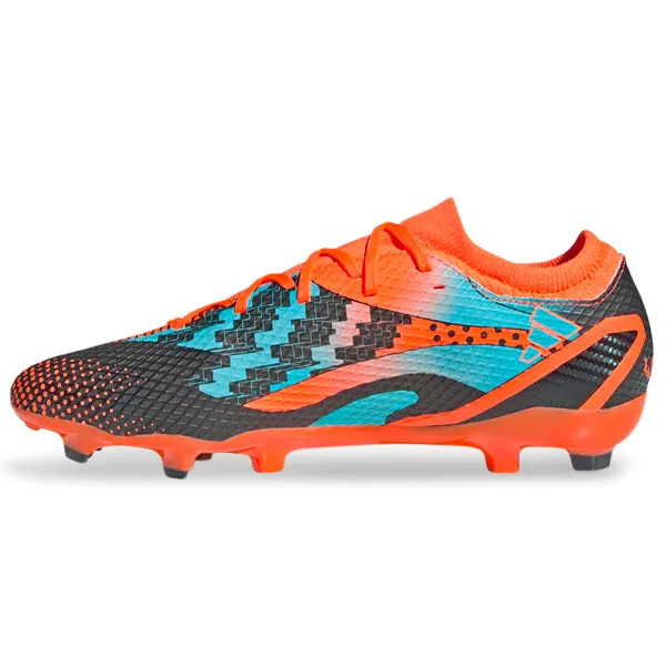 adidas X Speedportal Messi.3 Firm Ground Soccer Cleats (Team Solar Orange/Mint Rush)