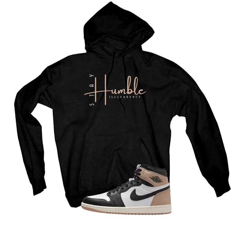 Air Jordan 1 High OG Latte Black T-Shirt (Stay Humble)| illcurrency