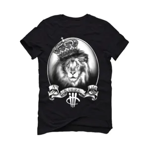 Air Jordan 4 Black Cat "2020" Black T-Shirt (A kings life)