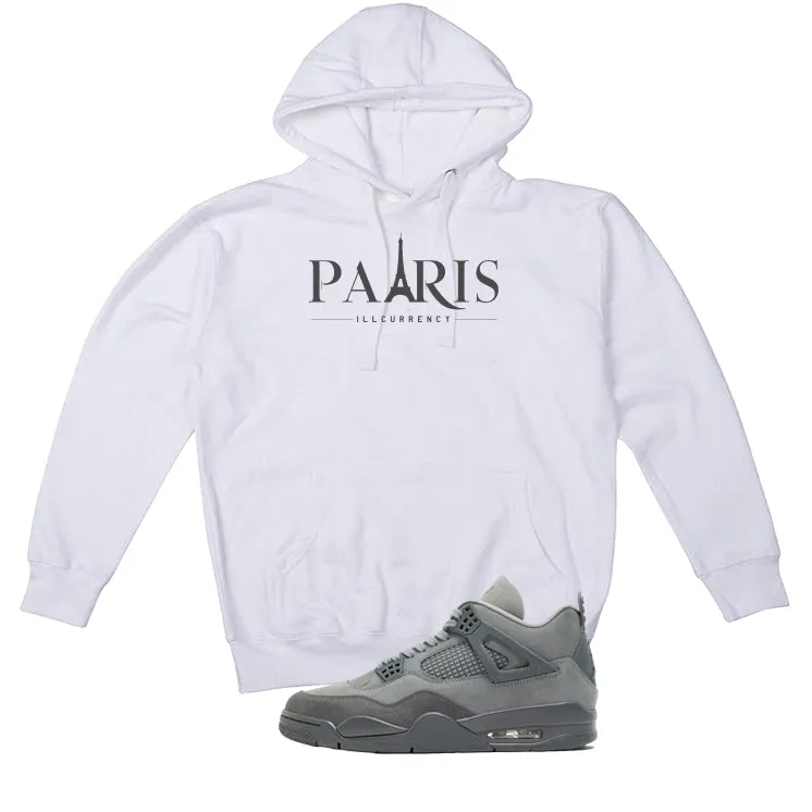 Air Jordan 4 Paris Olympics White T-Shirt (Paris)| illcurrency