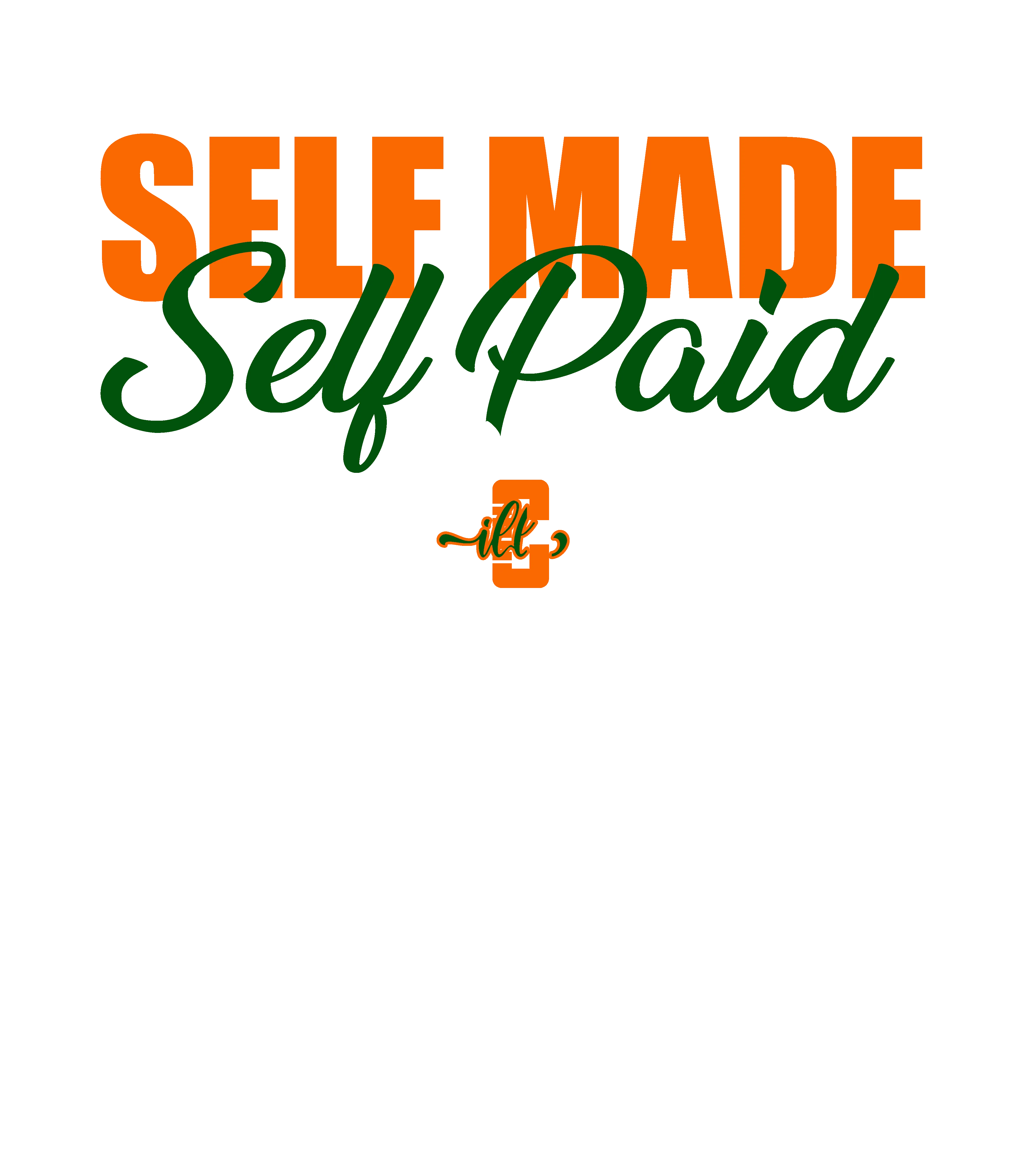 Air Jordan 5 GS Miami Hurricanes White T-Shirt (Self Made Self Paid)| illcurrency