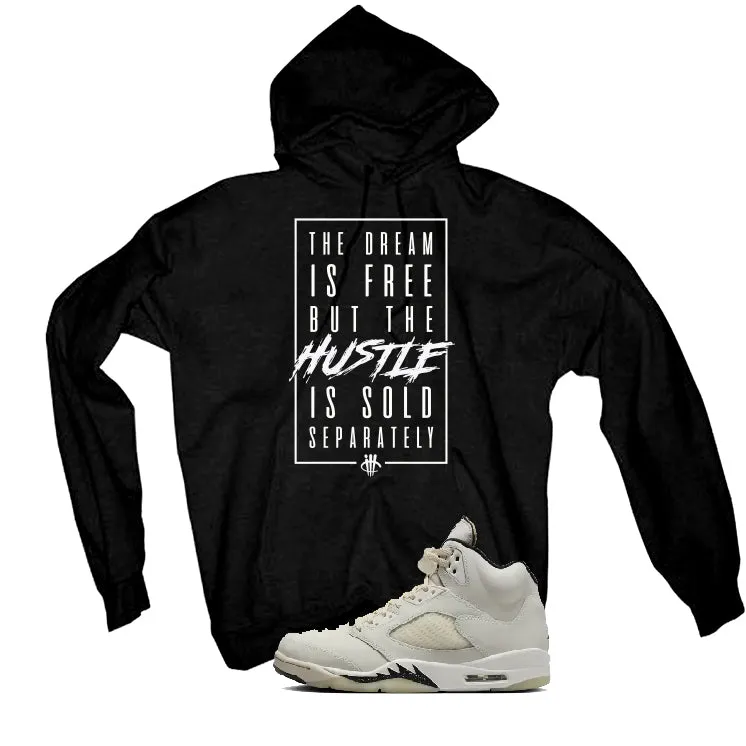 Air Jordan 5 SE “Sail” | illcurrency Black T-Shirt (DREAM IS FREE)