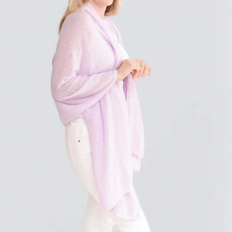 Alashan Cashmere Breezy Travel Wrap - Whisper