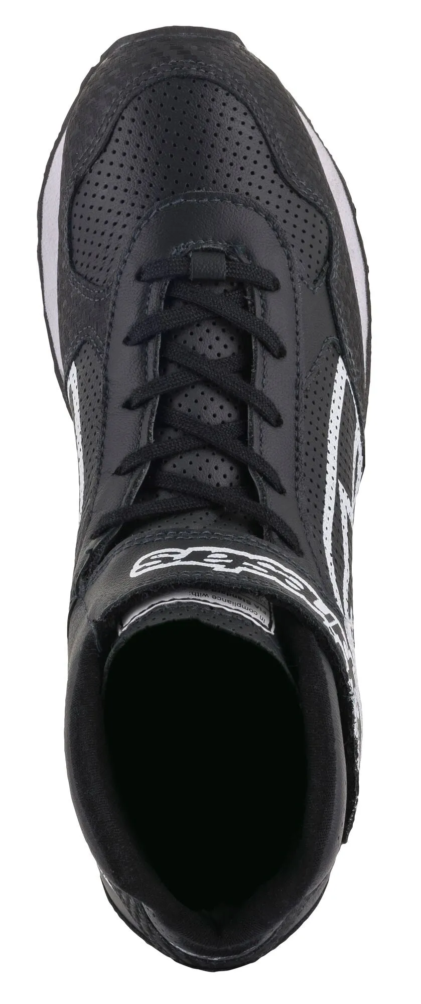 ALPINESTARS 2719021_12_7,5 Mechanic's shoes RADAR, FIA 8856-2018, black/white, Size 40