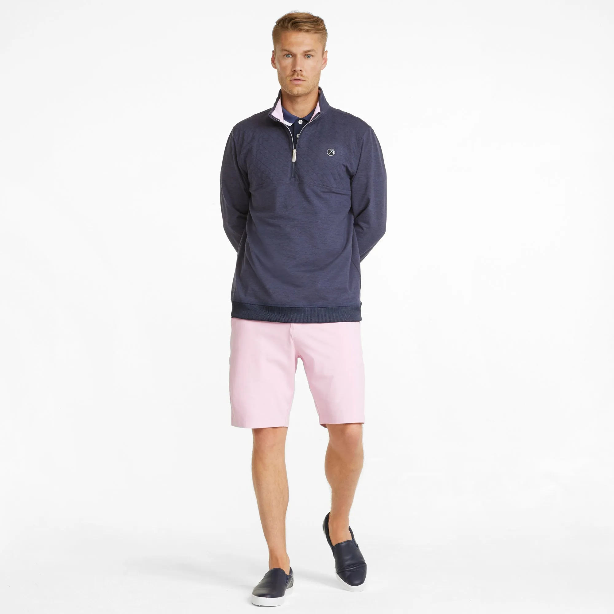 Arnold Palmer CLOUDSPUN Castle Golf 1/4 Zip