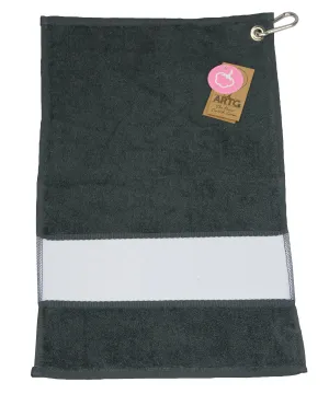 ARTG® SUBLI-Me® golf towel | Graphite