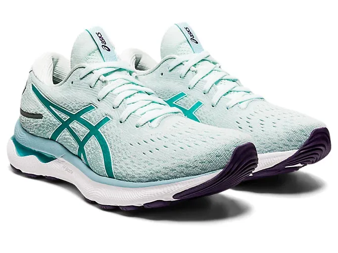 ASICS Gel Nimbus 24 (D) - Womens - Soothing Sea/Sea Glass  LAST PAIR 6.5