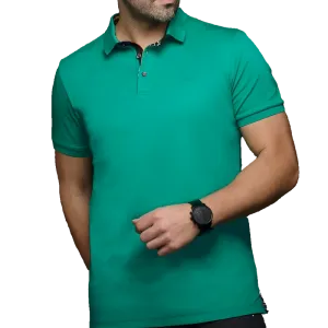 Au Noir Men's Eagle Polo - Kelly Green