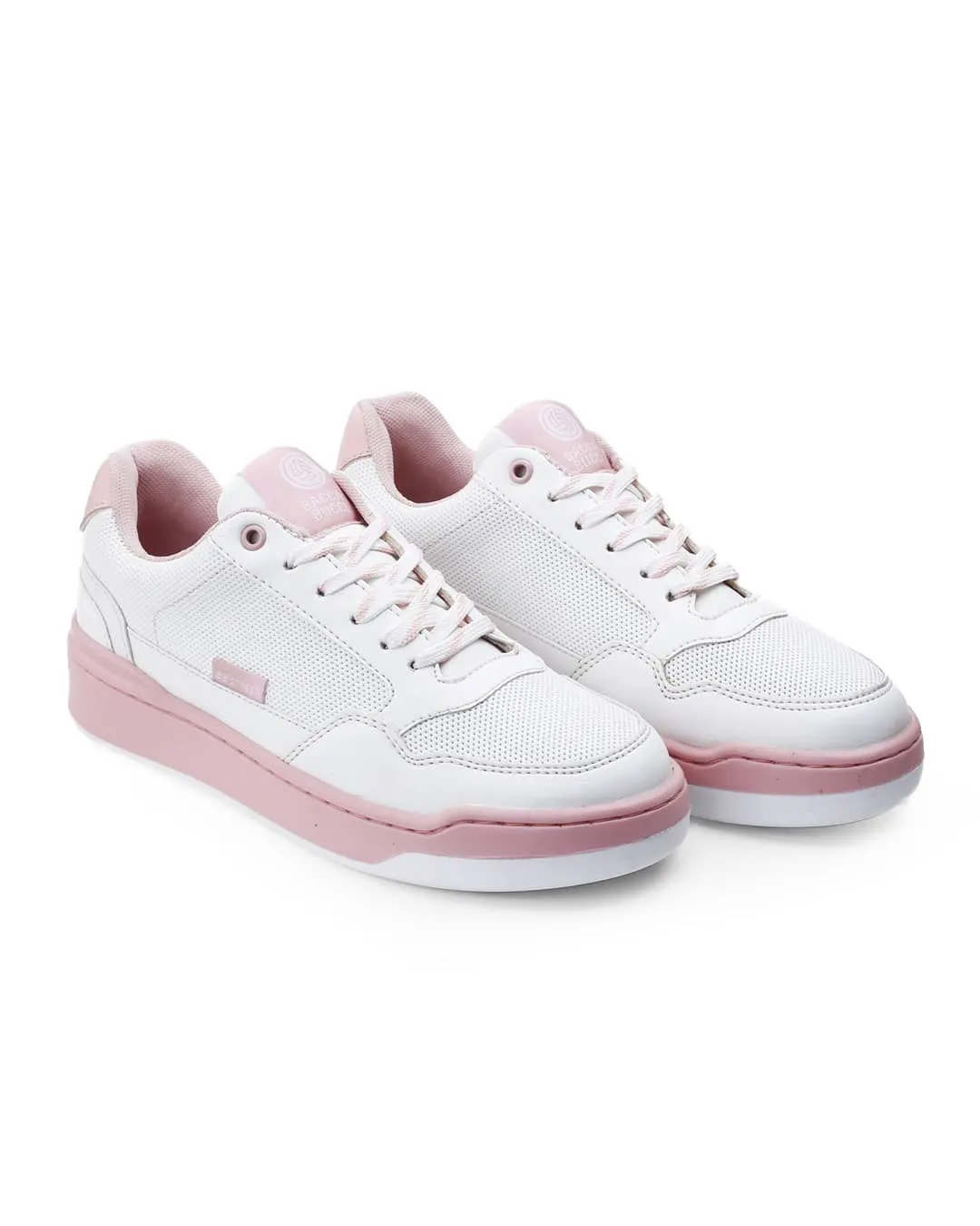 Bacca Bucci Women’s Vibe City Sneakers – Lavender and Blush Pink