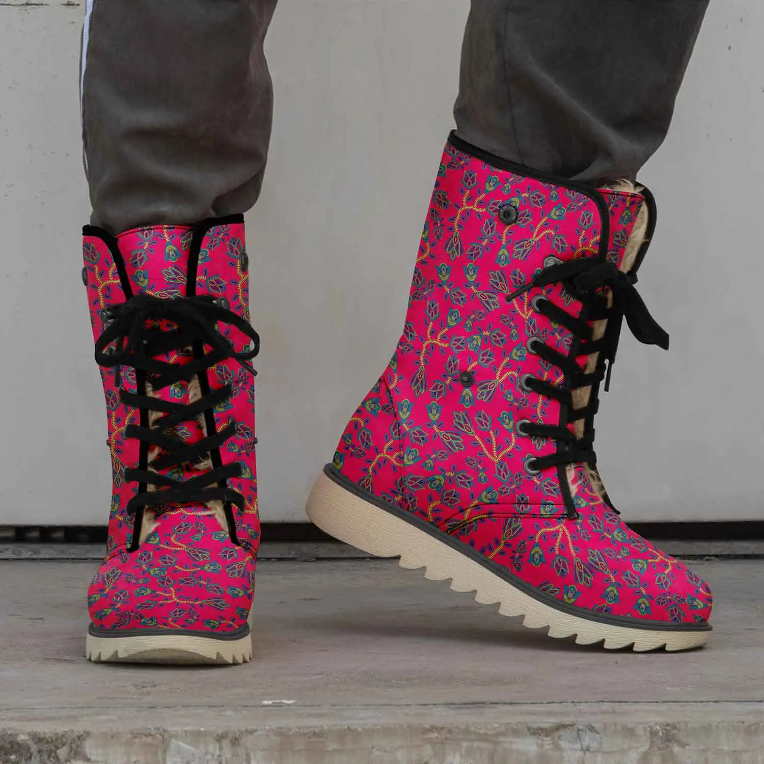 Beaded Lemonade Polar Winter Boots