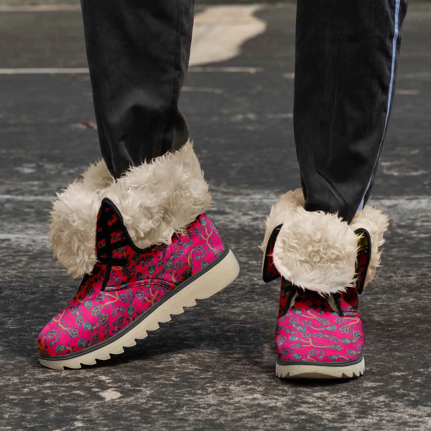 Beaded Lemonade Polar Winter Boots