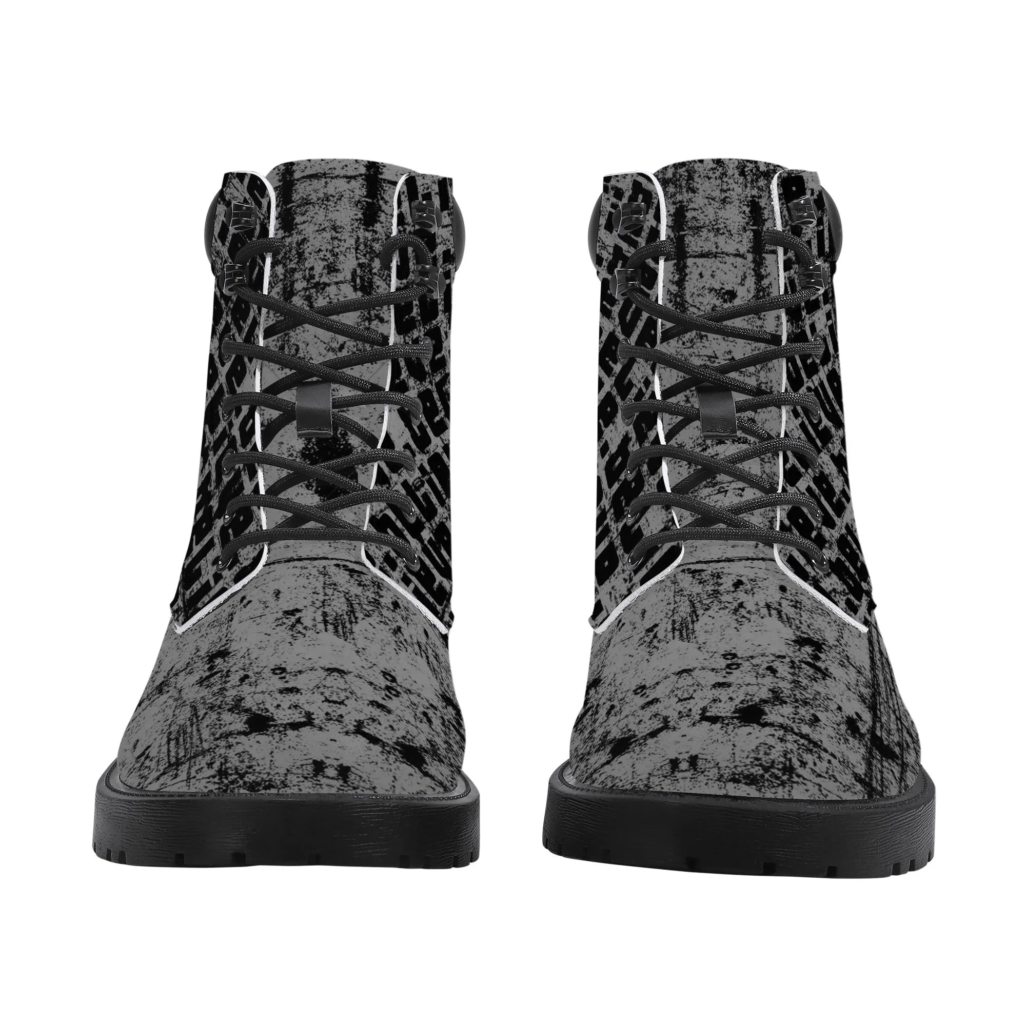 Believe-  Synthetic Leather Boots, Unisex