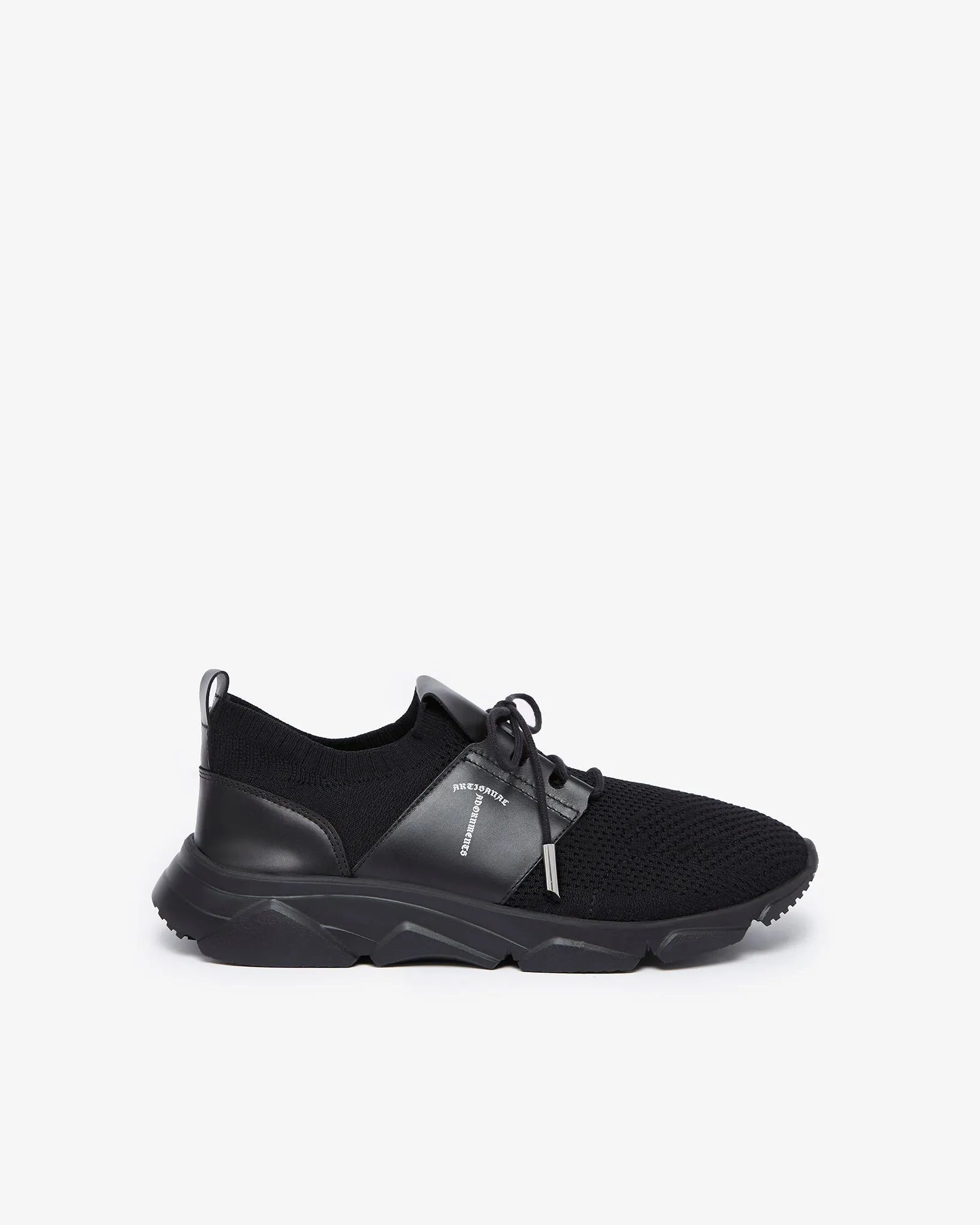 BLACK VENTURE FIT ATHLETIC SNEAKERS