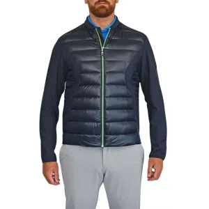 BOSS J Wittaker Padded Water Resistant Golf Jacket - Dark Blue