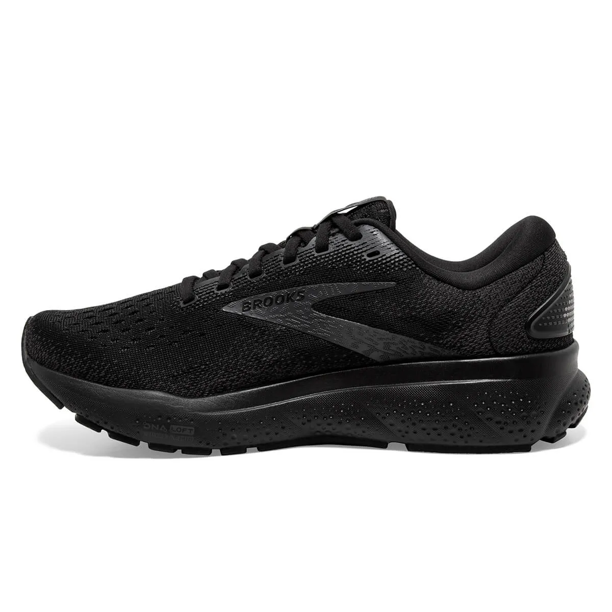 Brooks Ghost 16 Womens | Black/black/ebony