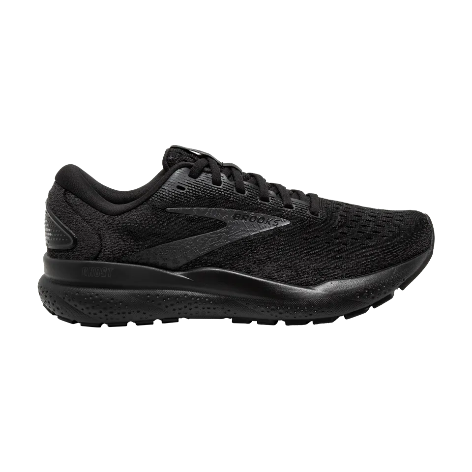 Brooks Women's Ghost 16 B Width Black/Black