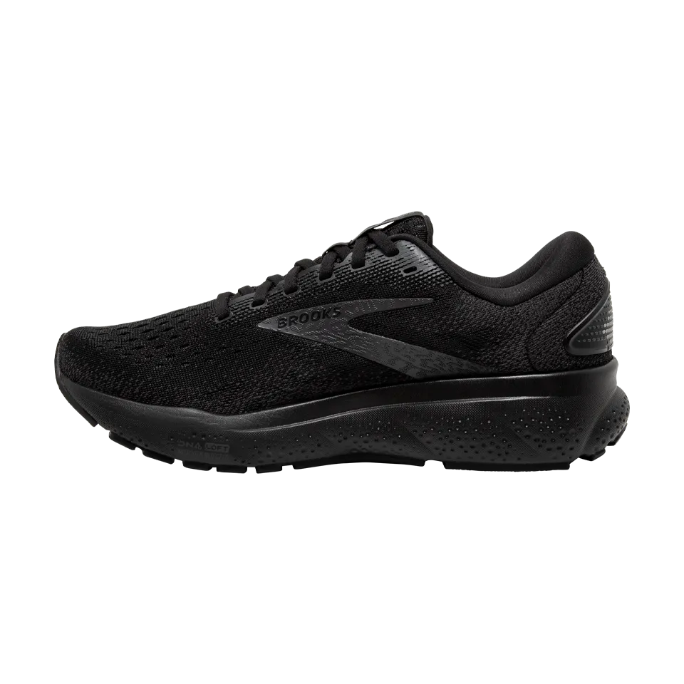 Brooks Women's Ghost 16 B Width Black/Black