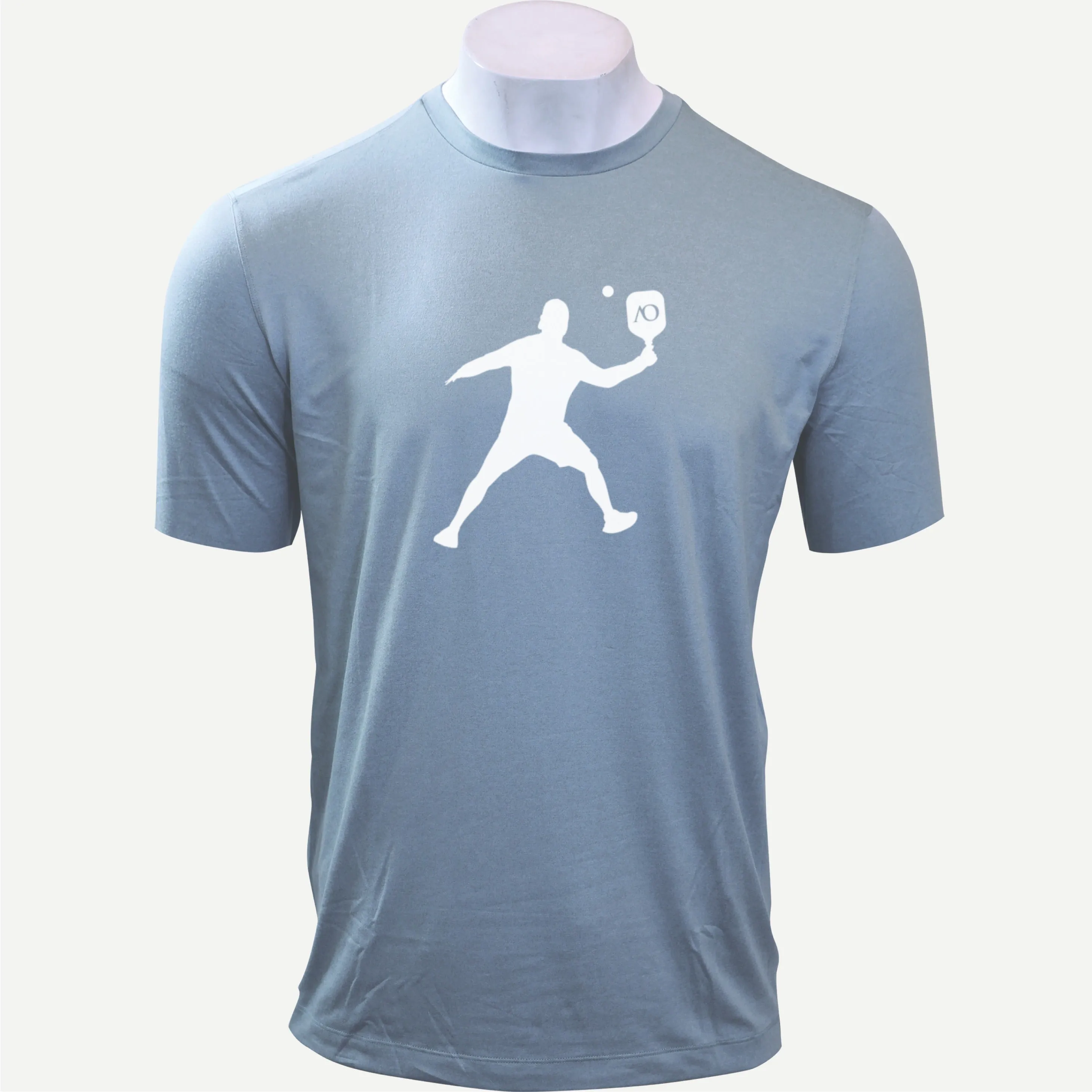 Butter T Pickleball Silhouette - Blue Fog Heather