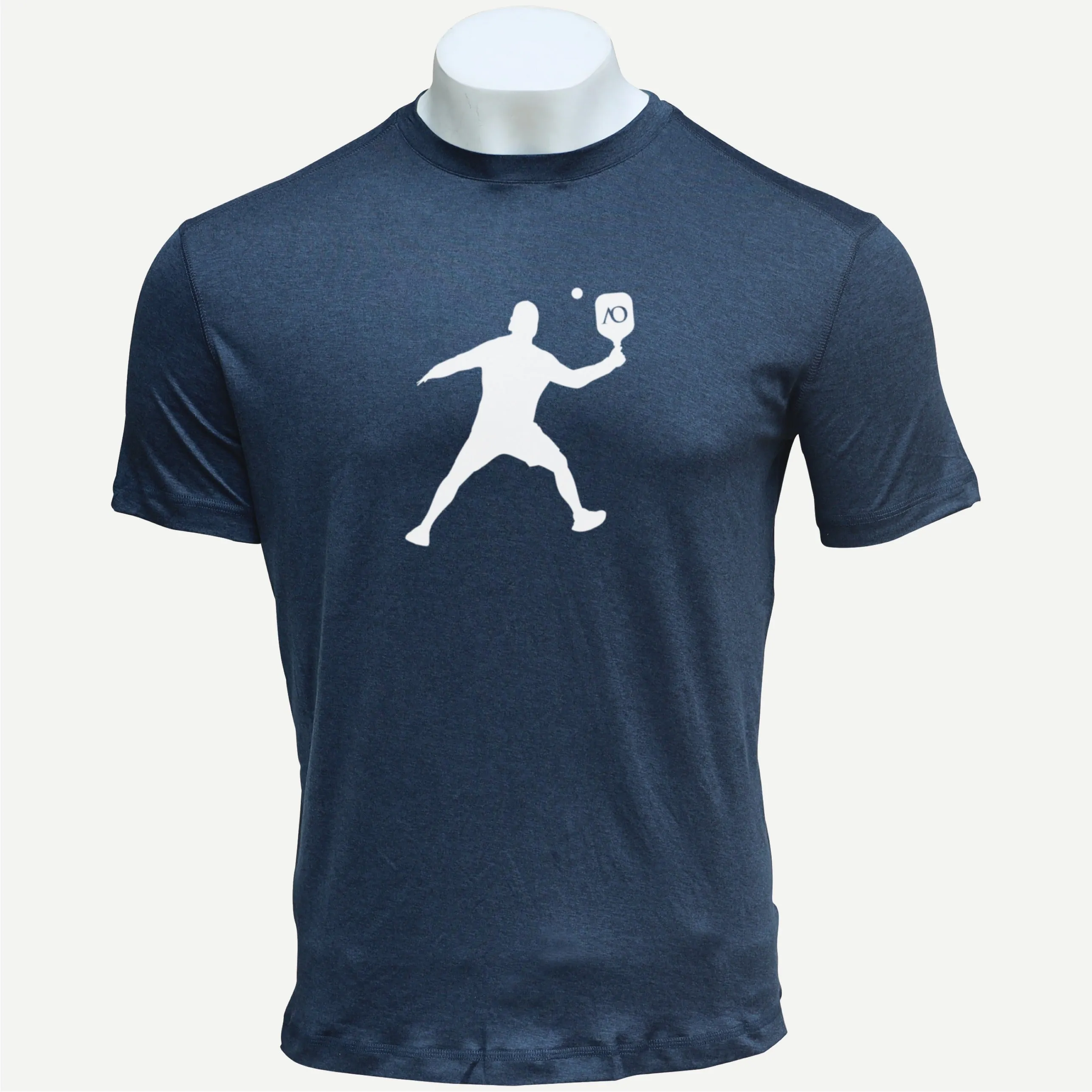 Butter T Pickleball Silhouette - Navy Heather