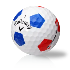 Callaway Chrome Soft X Truvis Red Blue