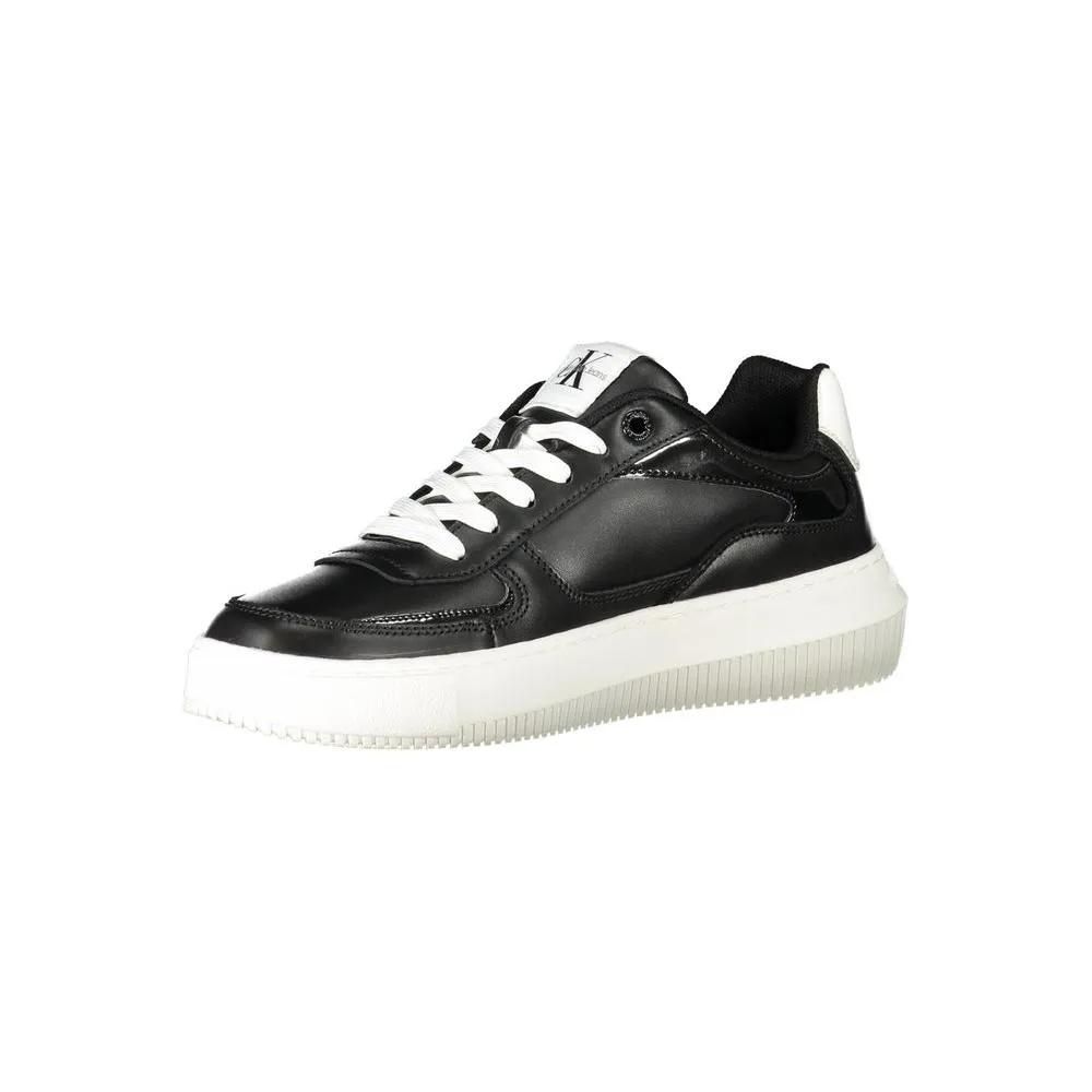 Calvin Klein Black Polyester Sneaker