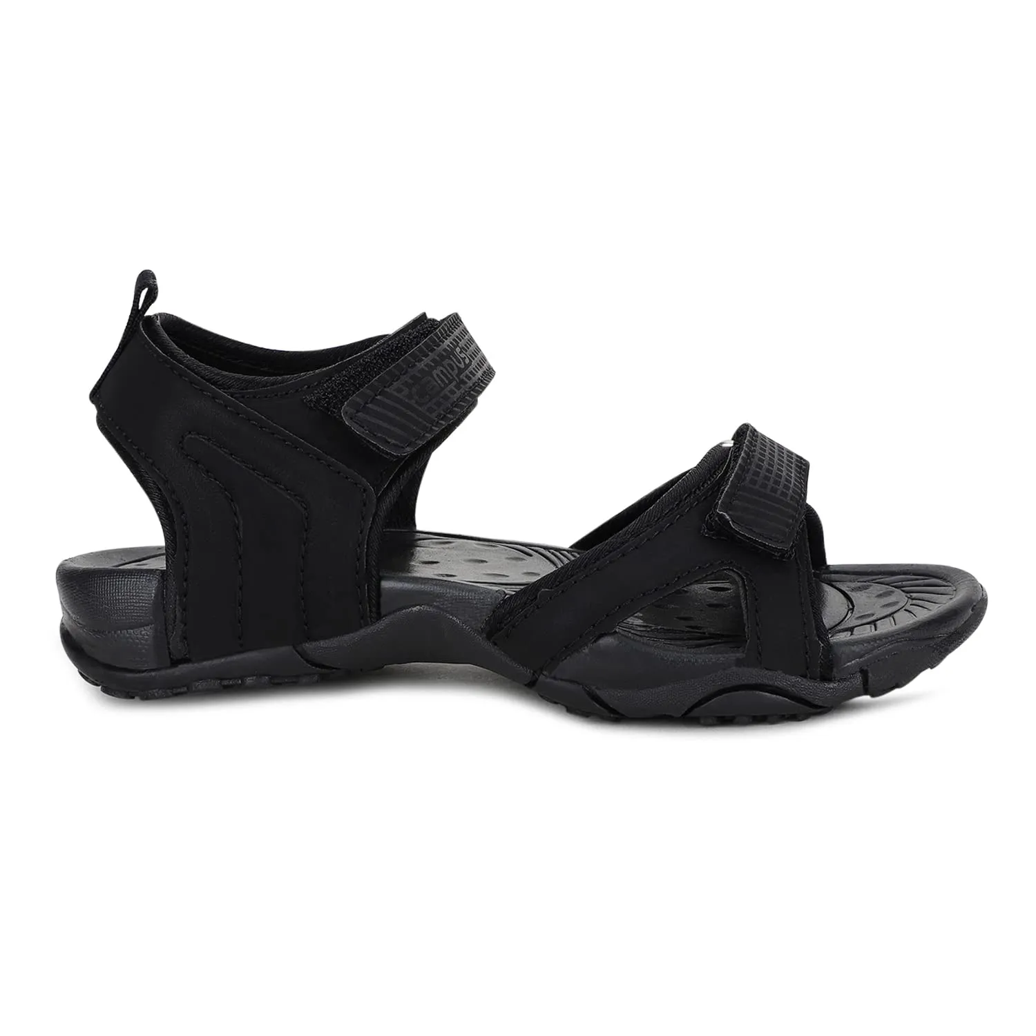 Campus Kid's STRING-K FULL BLK Sandal K1-UK/India