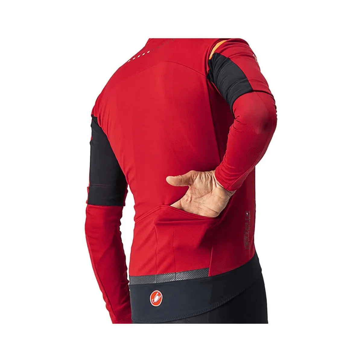 Castelli Perfetto RoS Convertible Jacket Red