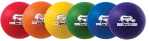 Champion Sports 8.5 Inch Rhino Skin Medium Bounce Special Ball Set