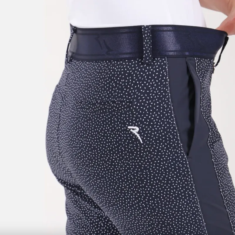 Chervò Silius Pant - Navy Print