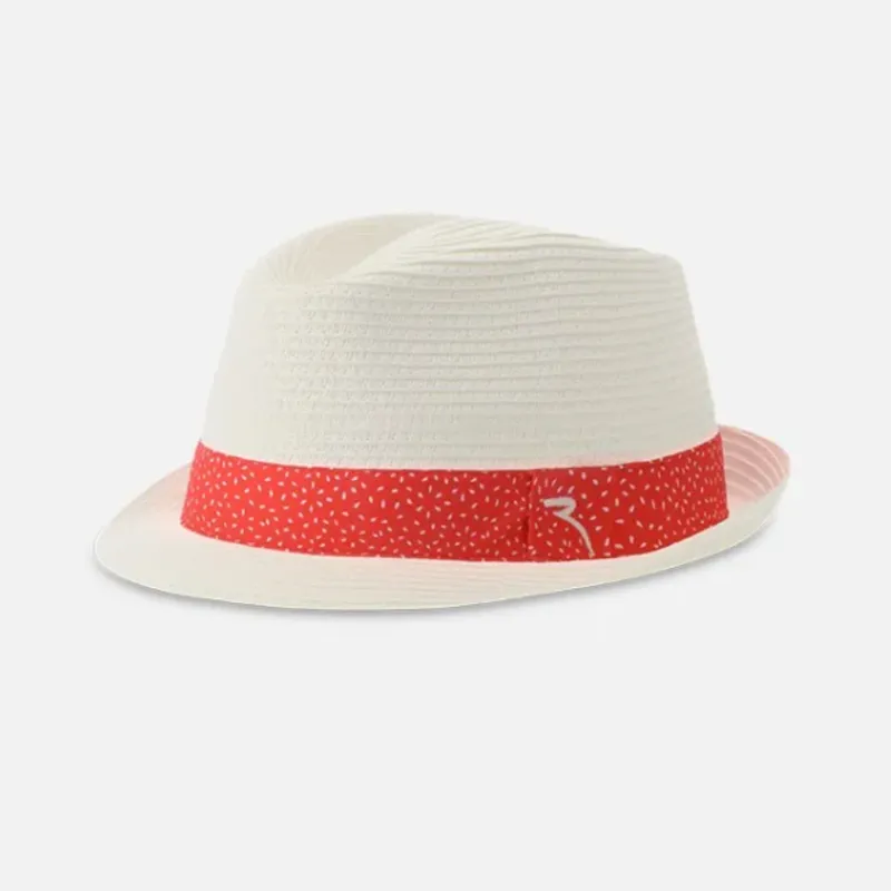 Chervò Wanitas Hat - White/Pink Band