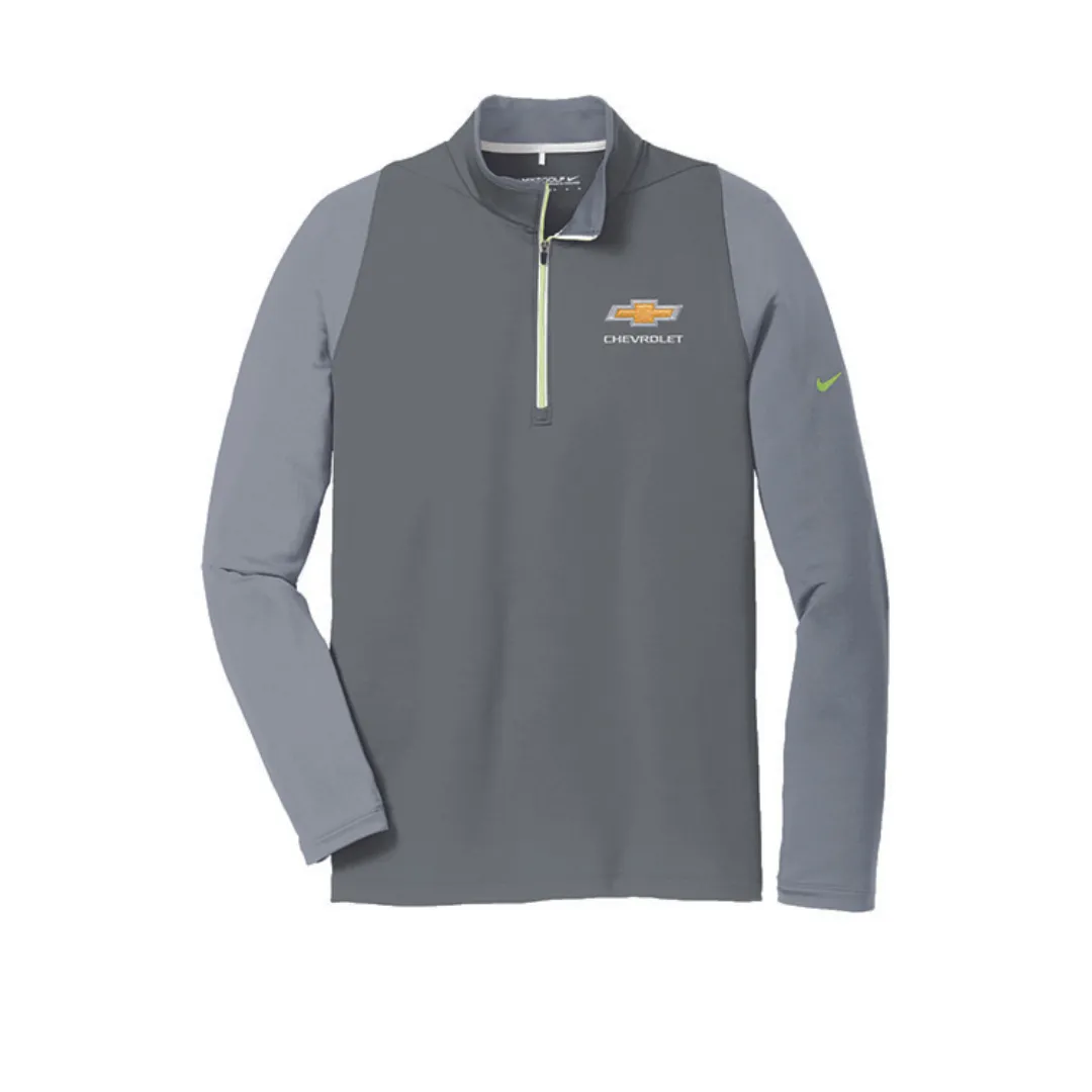 Chevrolet Gold Bowtie Nike Dri-FIT Stretch 1/2 Zip Cover Up