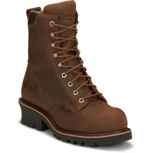 Chippewa Boots Valdor 8" Waterproof | Color Brown (73236)