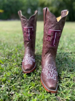 Custom College Boots